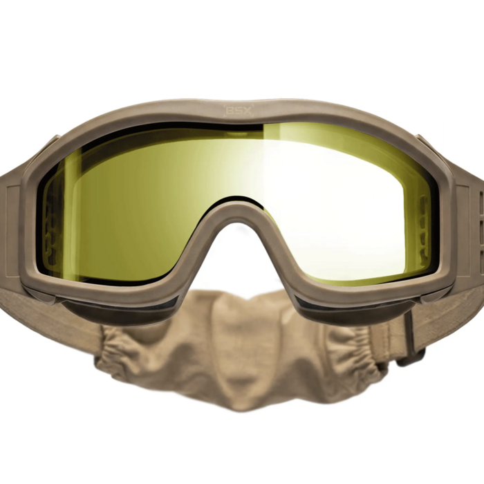 HK Army BSX - Tango Goggle - Tan - 3lenses