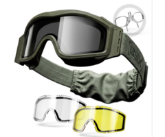 HK Army BSX - Tango Goggle - OD  - 3lenses