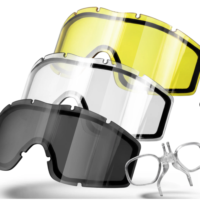 HK Army BSX - Tango Goggle - OD  - 3lenses