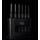 6 Piece Pin Punch Set - Black