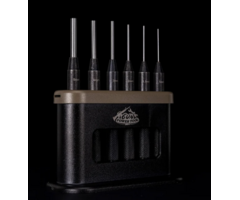 Gun Power Tool 6 Piece Pin Punch Set - Coyote