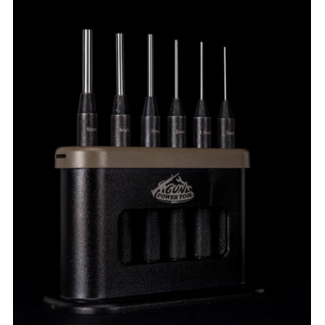 Gun Power Tool 6 Piece Pin Punch Set - Coyote
