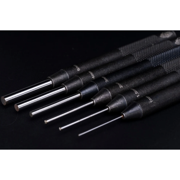 Gun Power Tool 6 Piece Pin Punch Set - Coyote