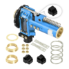 NexxSpeed CNC Aluminum Hopup Chamber Version 2 for M4 Airsoft AEG - Blue