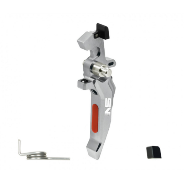 NexxSpeed CNC Aluminum Speed Trigger (Style B) - Silver