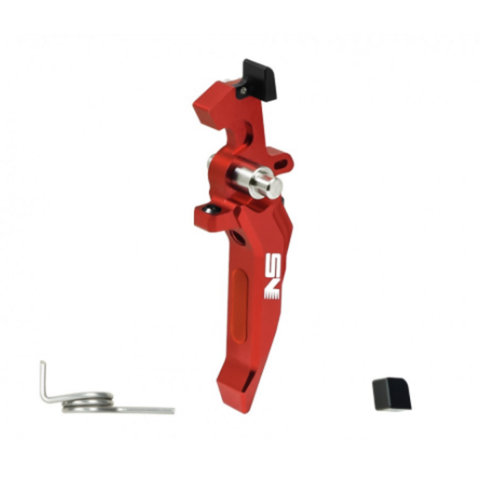 NexxSpeed CNC Aluminum Speed Trigger (Style B) - Red