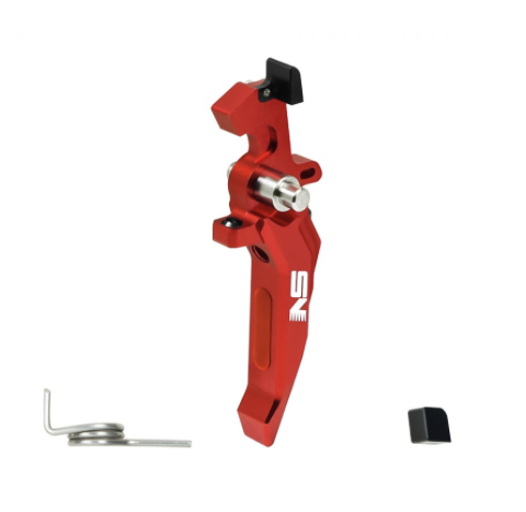 NexxSpeed CNC Aluminum Speed Trigger (Style B) - Red