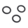 Kit of 3 O-rings for Hi-capa nozzle