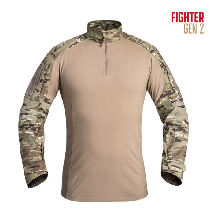 A10-Equipment Combat Shirt FIGHTER GEN.2 - Multicam