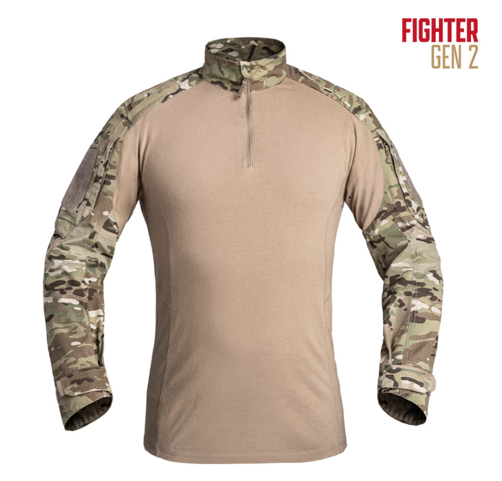 A10-Equipment Combat Shirt FIGHTER GEN.2 - Multicam