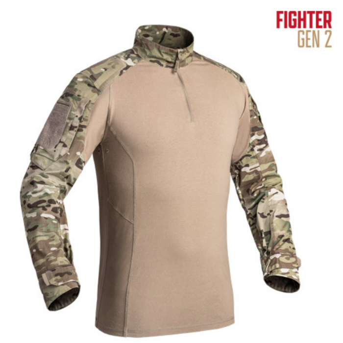 A10-Equipment Combat Shirt FIGHTER GEN.2 - Multicam