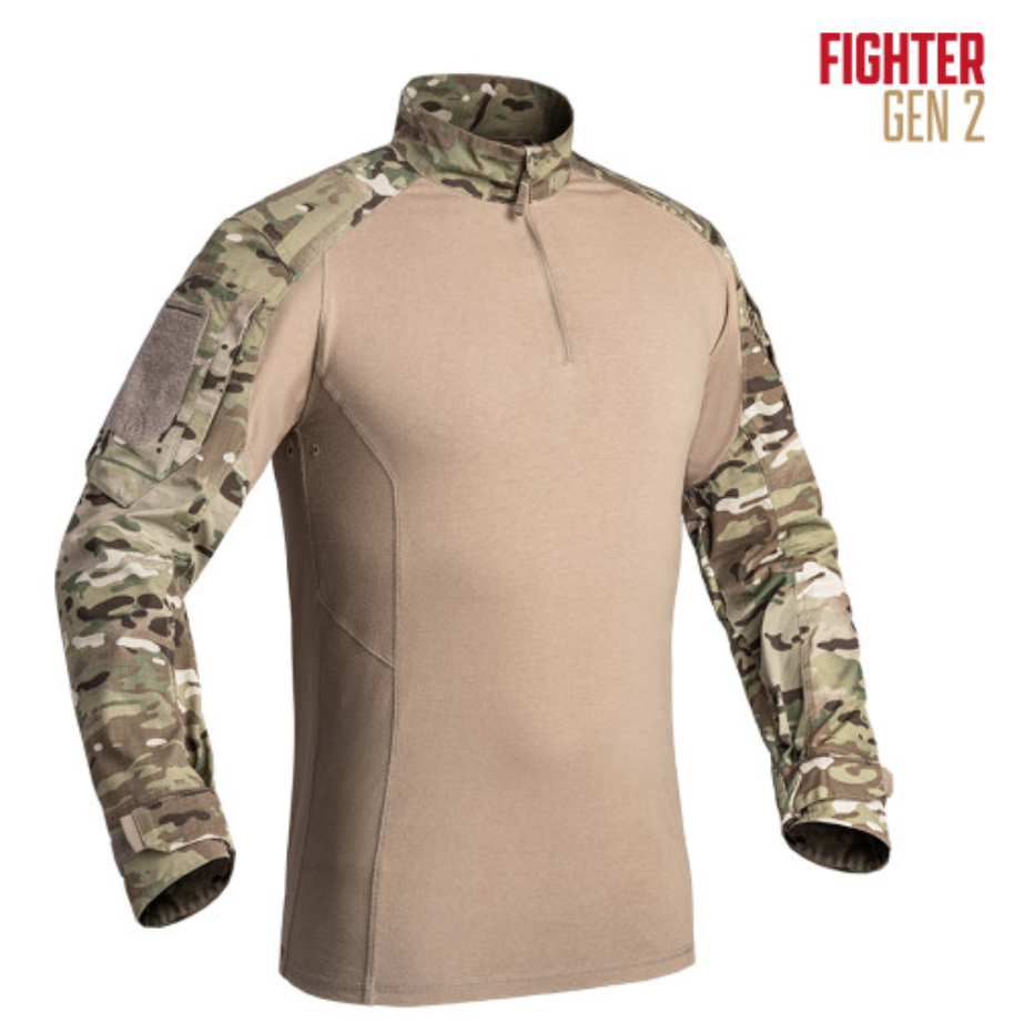 A10-Equipment Combat Shirt FIGHTER GEN.2 - Multicam