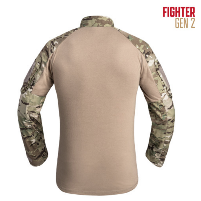 A10-Equipment Combat Shirt FIGHTER GEN.2 - Multicam