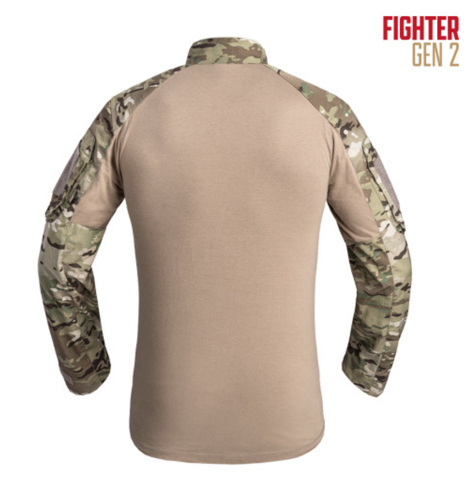 A10-Equipment Combat Shirt FIGHTER GEN.2 - Multicam