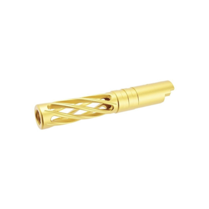Dr. Black 4.3 Aluminium Outer Barrel - Dinging Gold