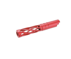 Dr. Black 4.3 Aluminium Outer Barrel - Dinging Red