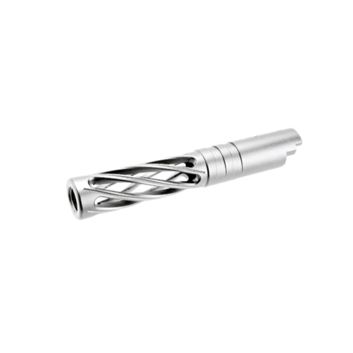 Dr. Black 4.3 Aluminium Outer Barrel - Dinging Silver