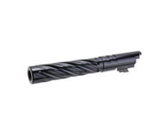 Dr. Black 5.1 Aluminium Outer Barrel - Spiral Storm Black