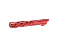 Dr. Black 5.1 Aluminium Outer Barrel - Spiral Storm Red