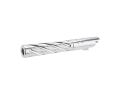 Dr. Black 5.1 Aluminium Outer Barrel - Spiral Storm Silver