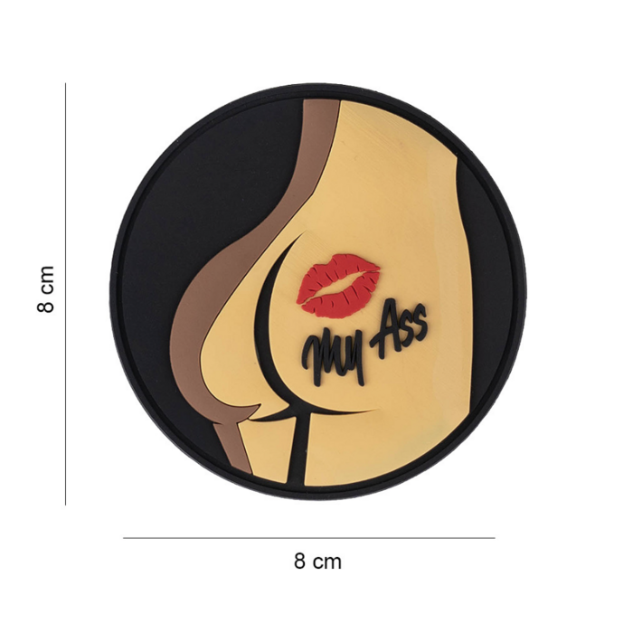 101 Inc. Patch - Kiss My Ass - PVC