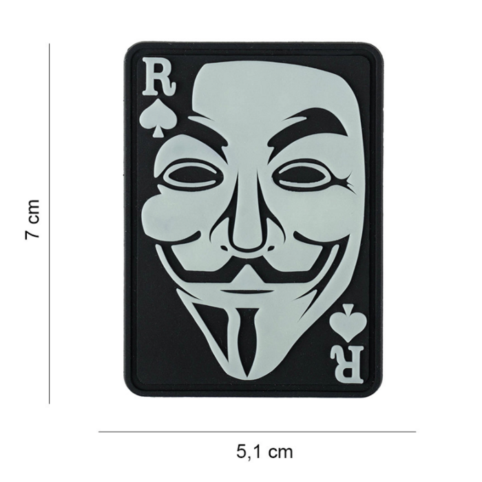 101 Inc. Patch - Anonymous - Glow in the Dark - PVC