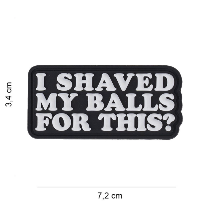 101 Inc. Patch - I Shaved My... - PVC