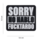 Patch - Sorry No Hablo... - PVC