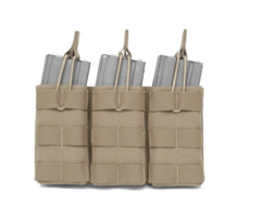 Warrior Assault Systems Triple Open Pouch M4 - Tan