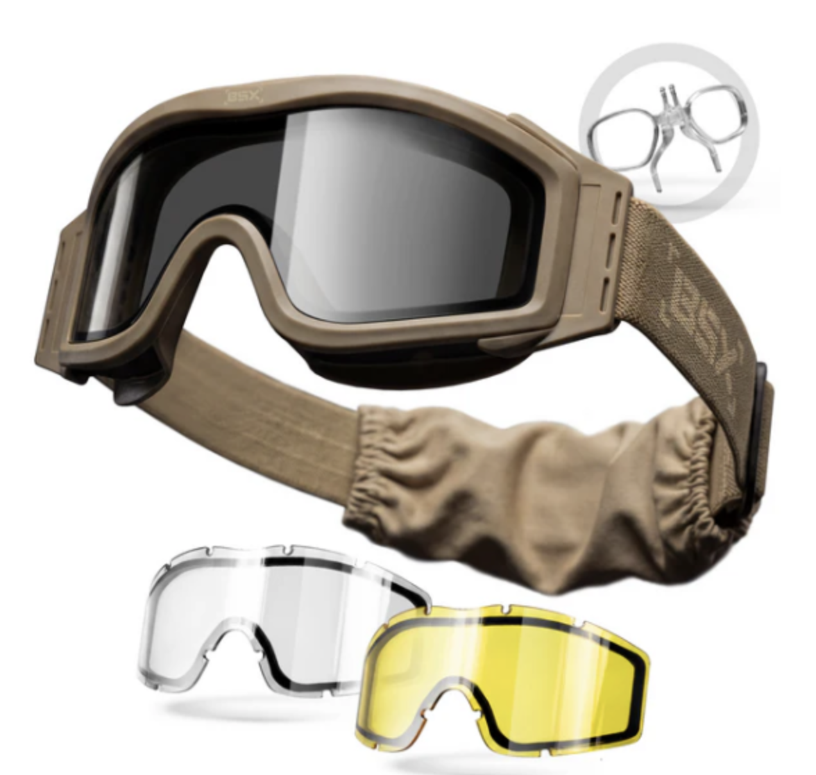 HK Army BSX - Tango Goggle - 3 lenses