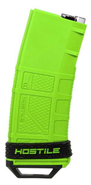 HK Army Hostile AWS - 250 Mag - Neon Green