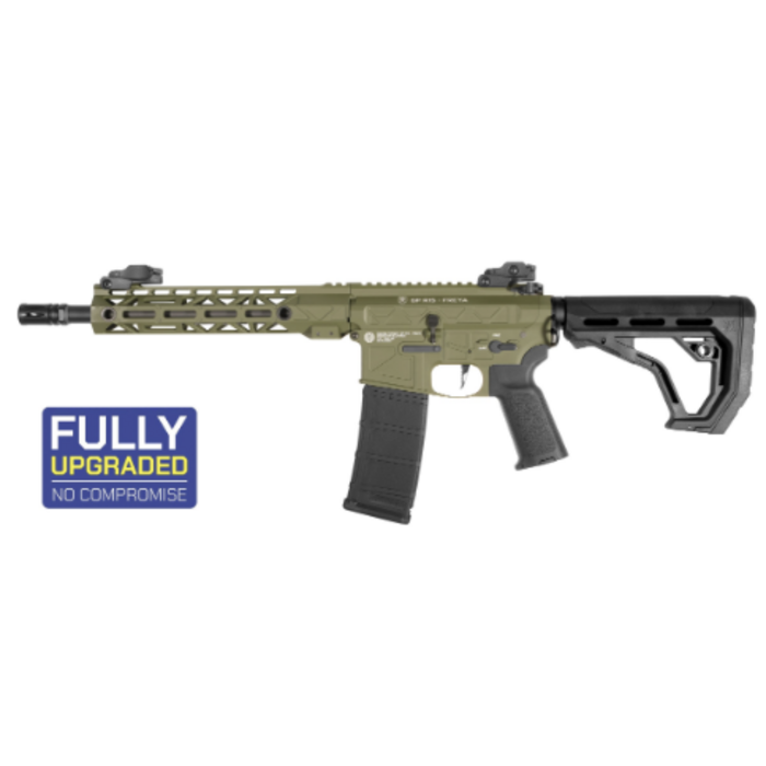 Delta Armory Freya R15 M-Lok 10" AEG with Warhead Motor & Aster II - Olive Green