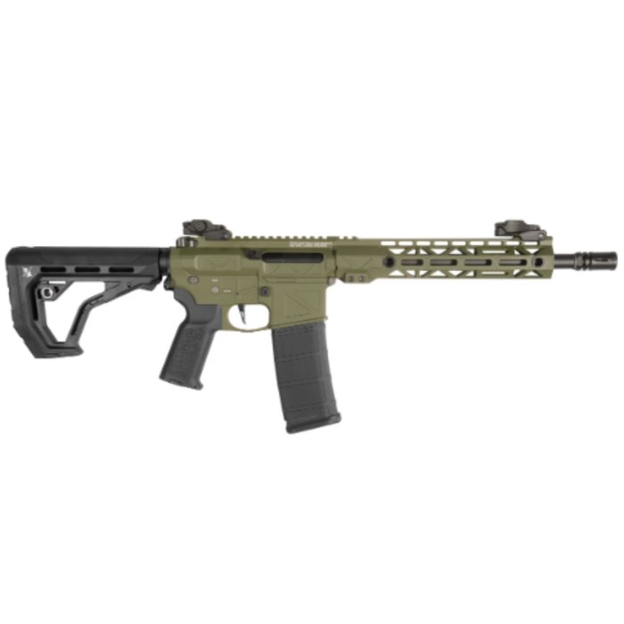 Delta Armory Freya R15 M-Lok 10" AEG with Warhead Motor & Aster II - Olive Green