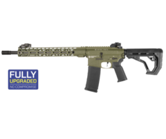 Delta Armory Freya R15 M-Lok 14" AEG with Warhead Motor & Aster II - Olive Green