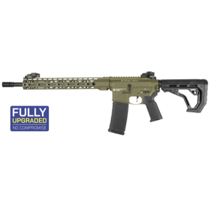 Delta Armory Freya R15 M-Lok 14" AEG with Warhead Motor & Aster II - Olive Green
