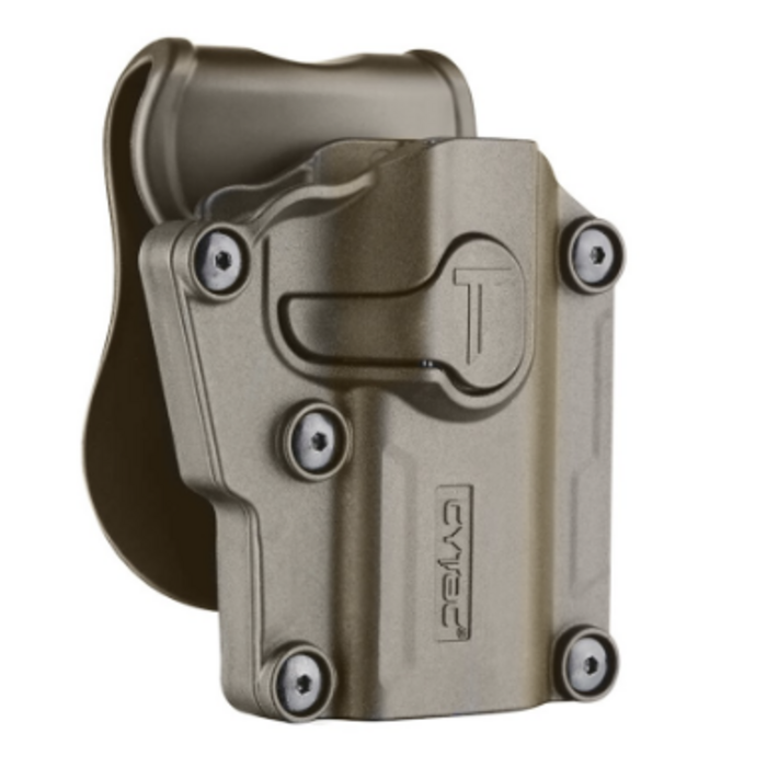 Cytac Mega Fit Universal Holster - Tan - Rechts