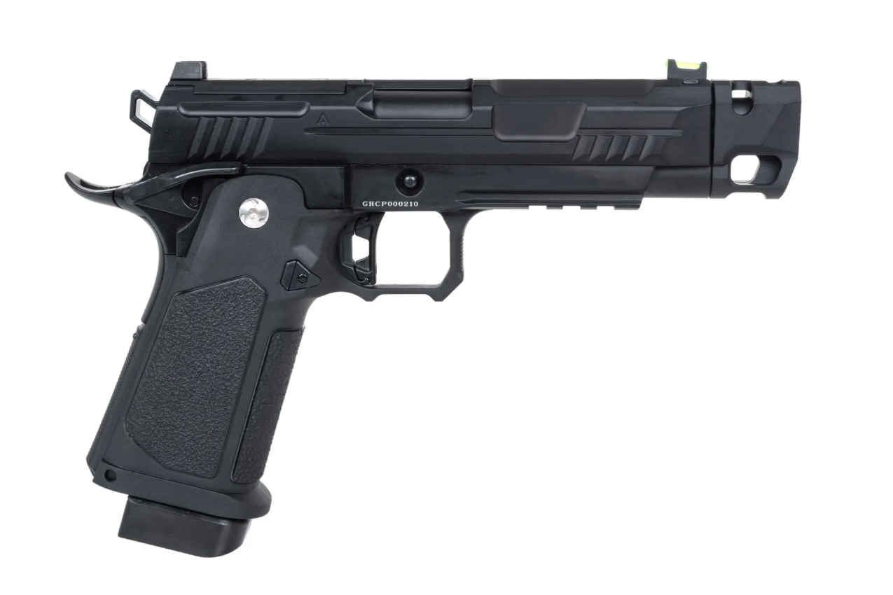 Arcturus Hi-Capa Vanguard 4.3" GBB (Optics Ready) Compensator - Black