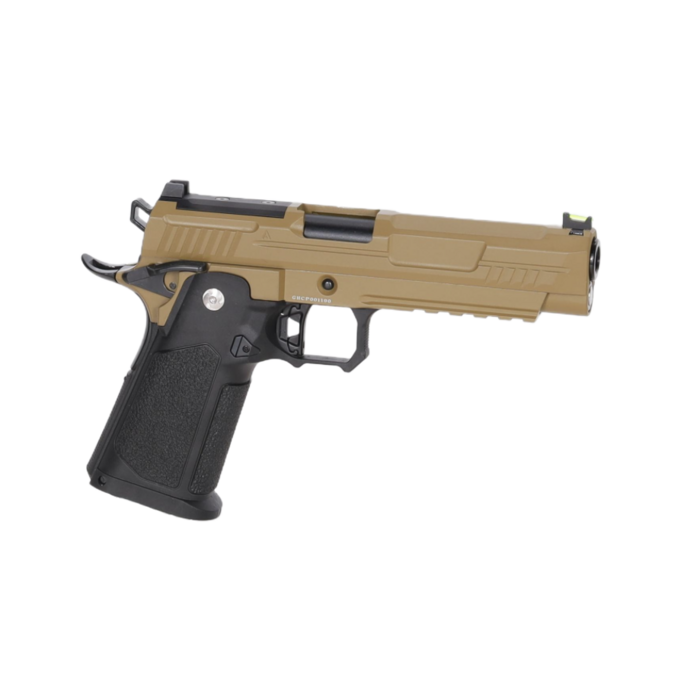 Arcturus Hi-Capa Vanguard 5" GBB (Optics Ready) - Half Tan