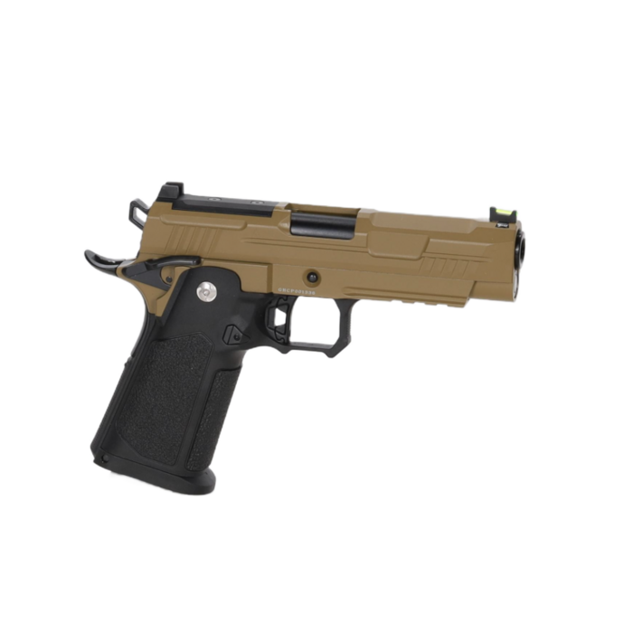 Arcturus Hi-Capa Vanguard 4.3" GBB (Optics Ready) - Half Tan
