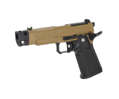 Arcturus Hi-Capa Vanguard 4.3" GBB (Optics Ready) Compensator - Half Tan