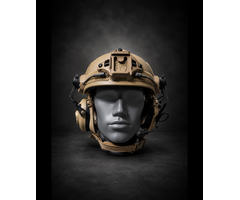 PTS MTEK Flux Helmet R2G Combo - Tan