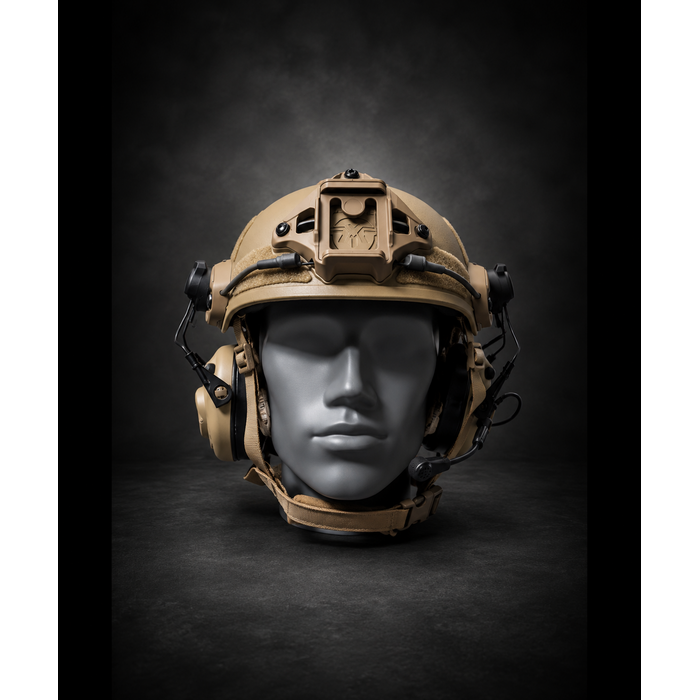 PTS MTEK Flux Helmet R2G Combo - Tan