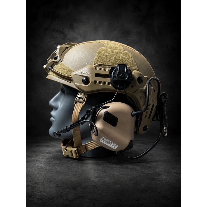 PTS MTEK Flux Helmet R2G Combo - Tan