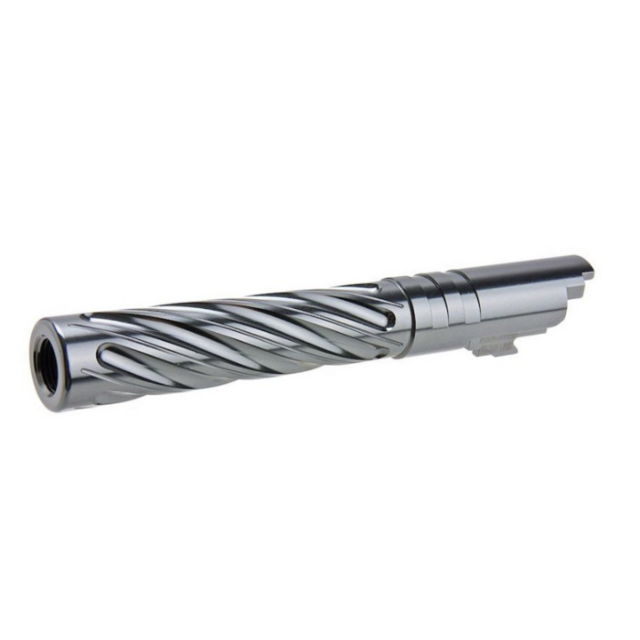 Dr. Black 5.1 Aluminium Outer Barrel - Spiral Storm Grey
