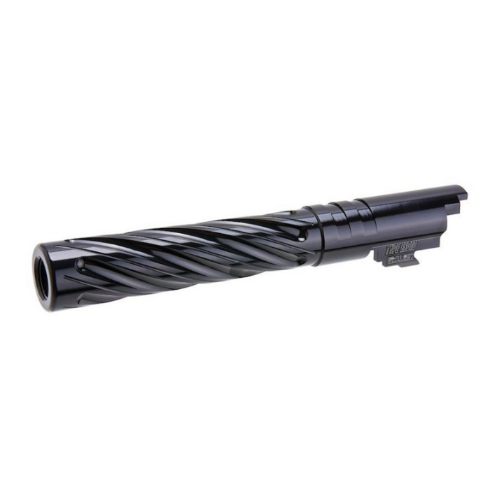 Dr. Black 5.1 Aluminium Outer Barrel - Spiral Storm Black
