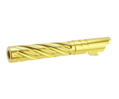 Dr. Black 5.1 Aluminium Outer Barrel - Spiral Storm Gold