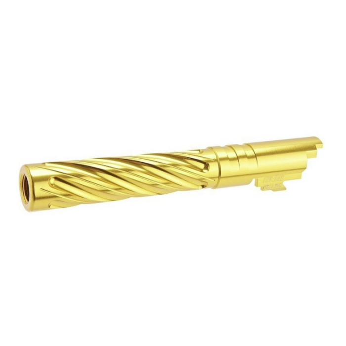 Dr. Black 5.1 Aluminium Outer Barrel - Spiral Storm Gold
