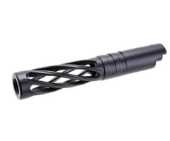 Dr. Black 4.3 Aluminium Outer Barrel - Dinging  Black