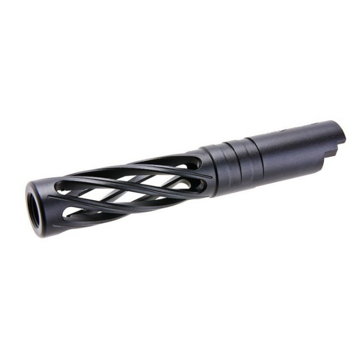 Dr. Black 4.3 Aluminium Outer Barrel - Dinging  Black