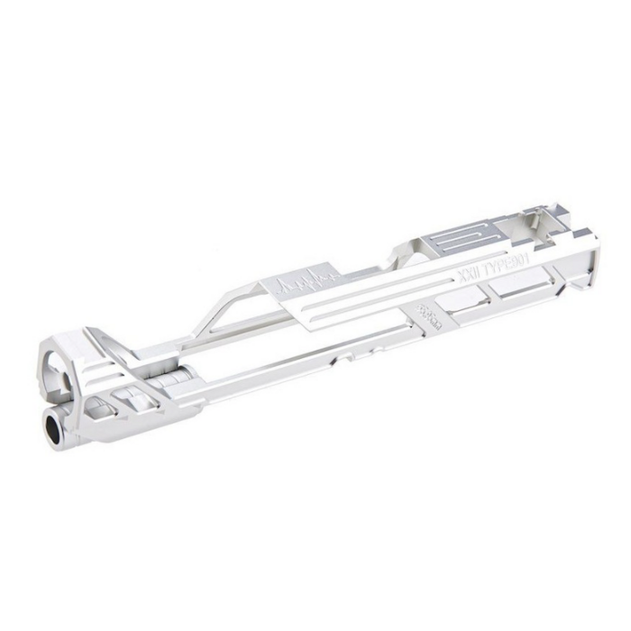 Dr. Black 5.1 Aluminium Slide Type 901 - Silver